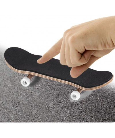 Fingerboards 1Pc Maple Wooden+Alloy Fingerboard Finger Skateboards with Box Reduce Pressure Kids Gifts(White) $16.12 Finger Toys