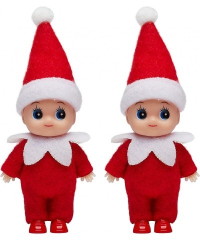 2 Pcs Christmas Elf Plush Doll Santa’s Little Helper Stuffed Soft Plush Toy Doll for Christmas Decor Xmas Gift Santa Couture ...