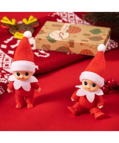 2 Pcs Christmas Elf Plush Doll Santa’s Little Helper Stuffed Soft Plush Toy Doll for Christmas Decor Xmas Gift Santa Couture ...