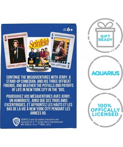 Seinfeld Playing Cards - Seinfeld Photos Themed Deck of Cards for Your Favorite Card Games - Officially Licensed Seinfeld Mer...