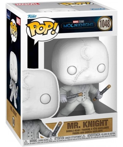 Marvel: Moon Knight - Mister Knight [Mr. Knight] Funko Pop! Vinyl Figure (Bundled with Compatible Box Protector Case) Multico...