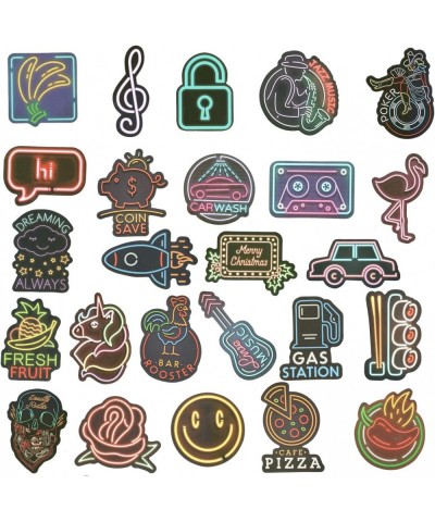 Cool Neon Cartoon Stickers for Kids Teens Waterproof Vinyl Stickers for Laptop Water Bottles Party Supplies 50 Pcs $13.60 Kid...