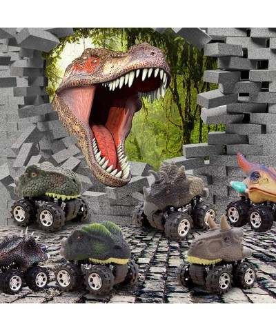 Dinosaur Toys Gifts for 2-6 Year Old Boys Pull Back Dinosaur Cars for Toddler Boys Birthday Present Toy Car for Kids Age 2-5 ...