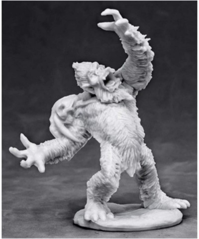 Yeti Chieftain Miniature 25mm Heroic Scale Warlord Bones Miniatures $15.47 Game Accessories