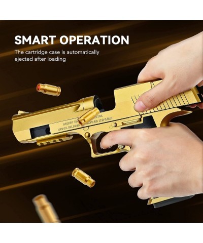 Toy Gun with Soft Bullets Toy Pistol with Jump Ejecting Mag Toys Foam Blaster with 40 Pcs EVA Darts Gifts for Boys Kids and G...