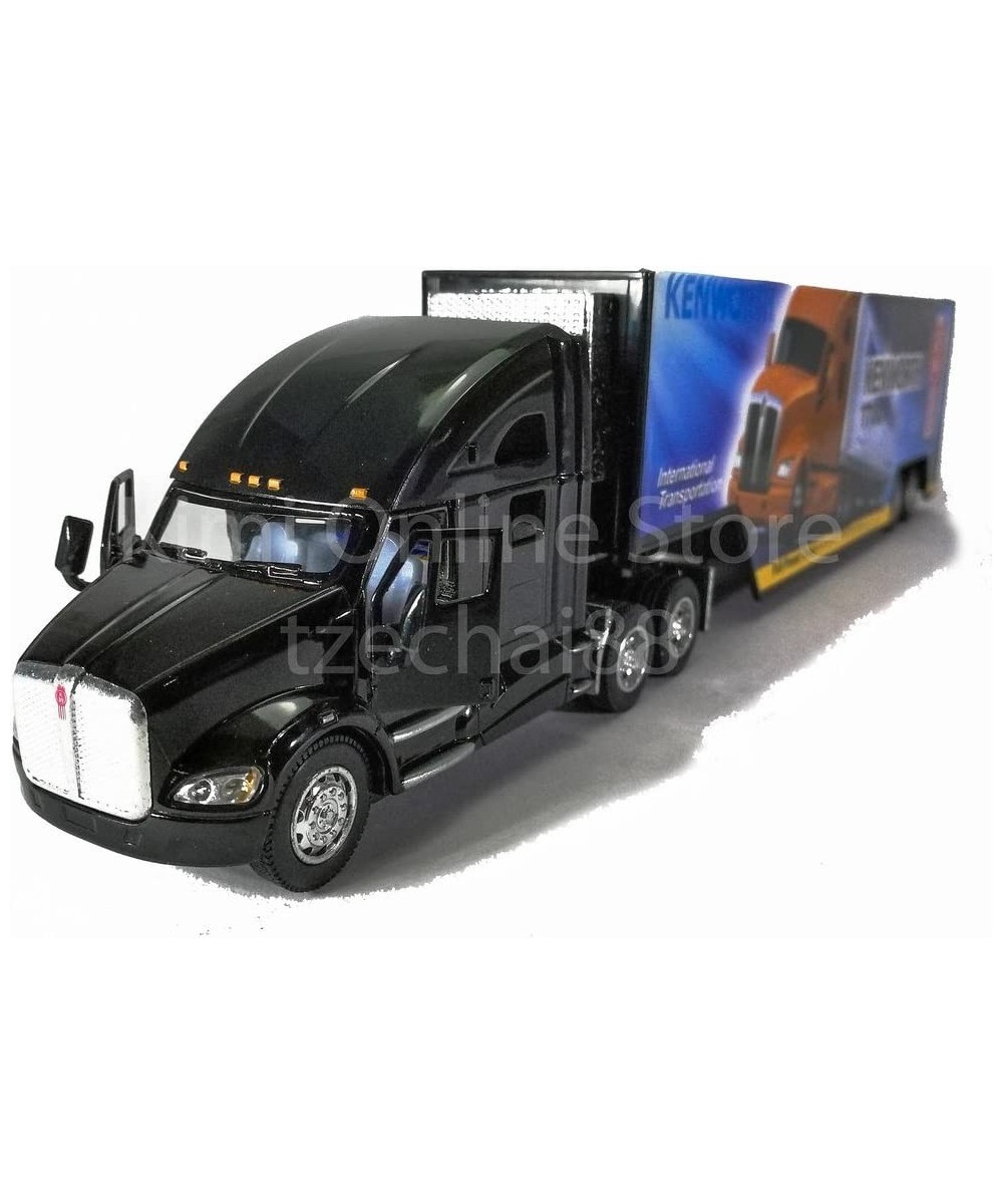 1:68 Die-cast Kenworth T700 Container Truck Black $25.66 Kids' Play Trucks