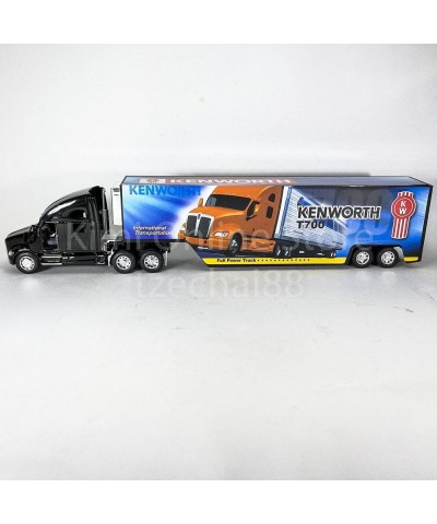 1:68 Die-cast Kenworth T700 Container Truck Black $25.66 Kids' Play Trucks