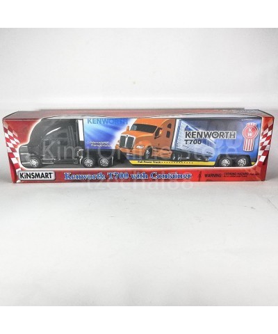 1:68 Die-cast Kenworth T700 Container Truck Black $25.66 Kids' Play Trucks