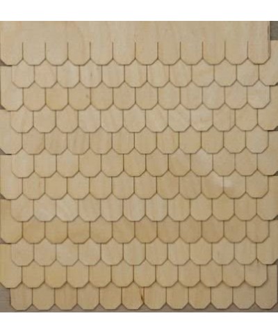 Miniature Dollhouse Shingle Strips Octagon Style $41.11 Dollhouse Accessories