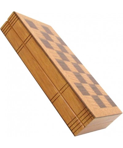 Hey! Play! Wooden Book-Style Chess Board with Staunton Chessmen Brown (12-110402) $30.62 Board Games