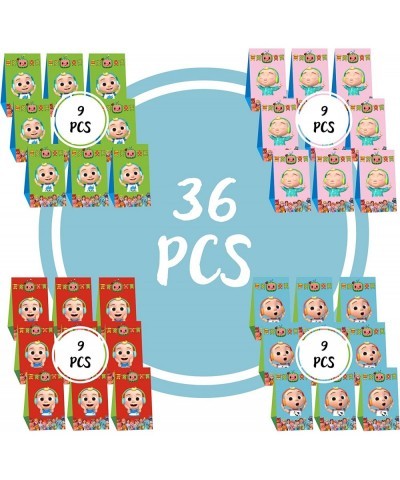 36PCS Party Bags with Stickers Birthday Decorations Loot Bags Candy Boxes for Supplies 1st Favors $34.18 Kids' Party Favor Sets