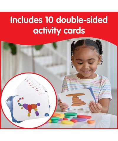 Set of 36 Sorting and Stacking Stones with 20 Activity Cards - In Home Learning Toy for Early Math $47.65 Early Development &...