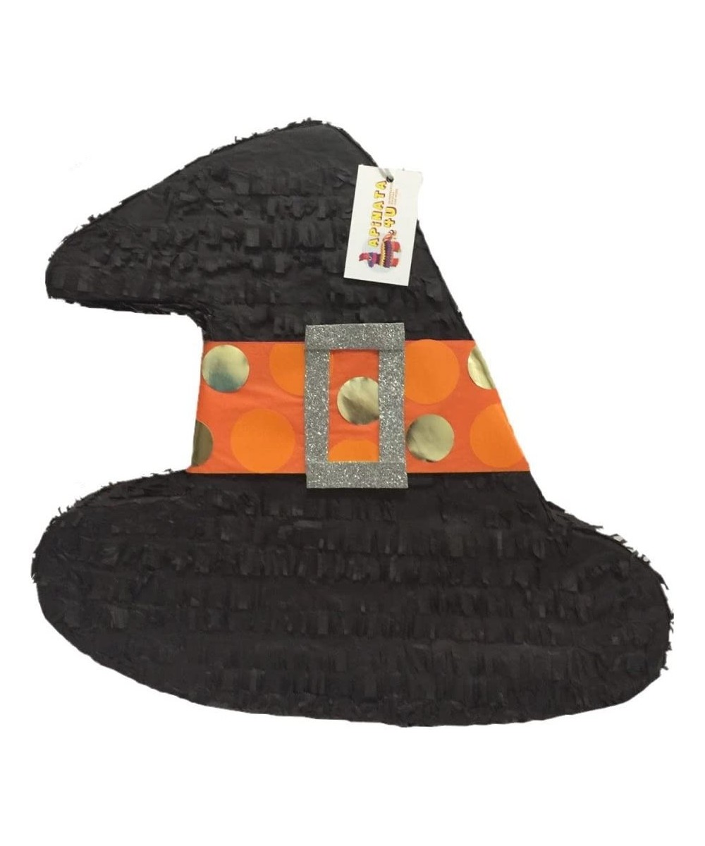 Black & Orange Witch Hat Pinata Halloween Pinata $64.52 Piñatas