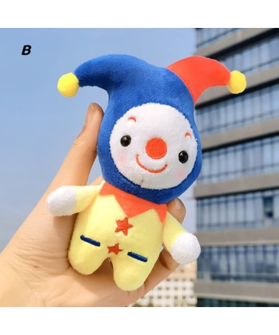 Circus Clown Plush Figure Toys Plush Keychain Circus Clown Costume Accessories Pendant For Kids Easter Day Birthday Gift $15....