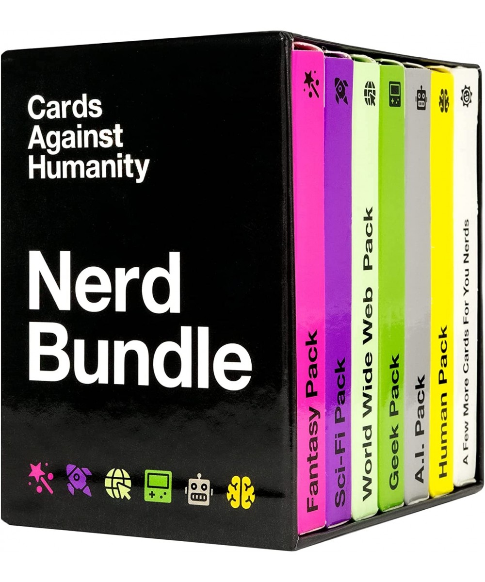 Cards Against Humanity: Nerd Bundle • 6 Themed Packs + 10 All-New Cards $36.36 Card Games