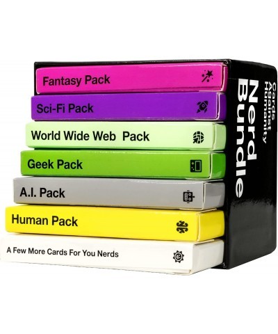 Cards Against Humanity: Nerd Bundle • 6 Themed Packs + 10 All-New Cards $36.36 Card Games