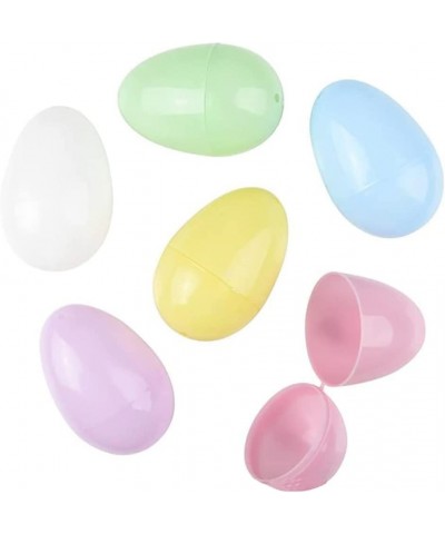 Pastel Fillable Easter Eggs with Hinge Bulk Colorful Bright Plastic Easter Eggs Perfect for Easter Egg Hunt Surprise Egg East...