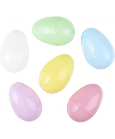 Pastel Fillable Easter Eggs with Hinge Bulk Colorful Bright Plastic Easter Eggs Perfect for Easter Egg Hunt Surprise Egg East...