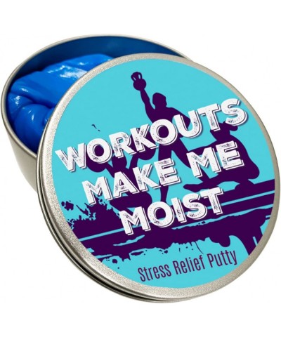 Workouts Make Me Moist Stress Relief Putty – Stress Relief Exercise Gifts Funny Gag Gifts for Friends BFF Gifts Stocking Stuf...