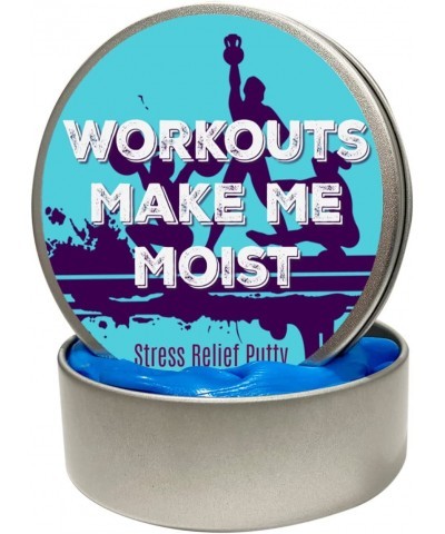 Workouts Make Me Moist Stress Relief Putty – Stress Relief Exercise Gifts Funny Gag Gifts for Friends BFF Gifts Stocking Stuf...