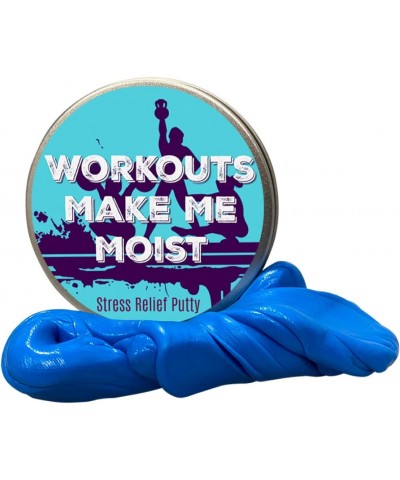 Workouts Make Me Moist Stress Relief Putty – Stress Relief Exercise Gifts Funny Gag Gifts for Friends BFF Gifts Stocking Stuf...