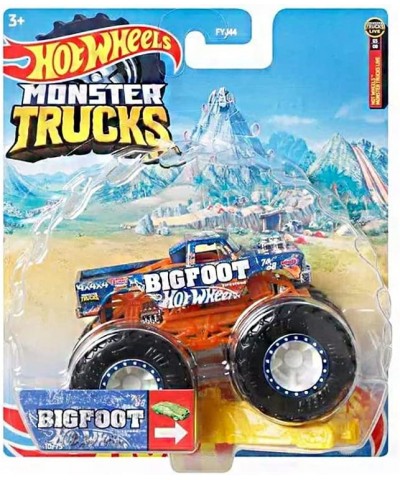 HW Monster Trucks Bigfoot Crash Legends 1:64 Scale $21.70 Kids' Play Trucks