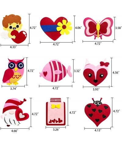 Valentine’s Day DIY Crafts Kits for Kids – Valentine Heart Gifts Treat Party Favors Supplies Ornaments $18.31 Craft Kits