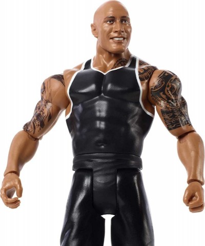 WWE Top Picks The Rock Action Figure 6-in Posable Collectible & Gift for Ages 6 Years Old & Up $41.15 Action Figures