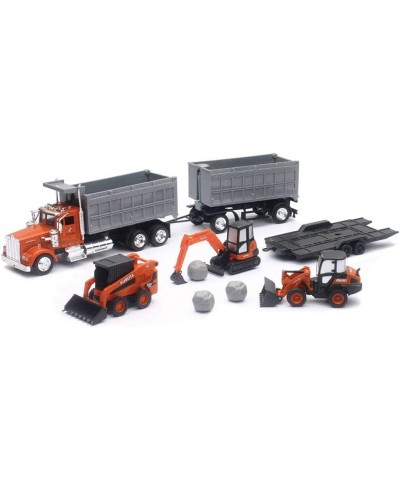 Kubota Construction Vehicle with 1:43 Kenwood Dump Truck Set $79.85 Kids' Play Trucks