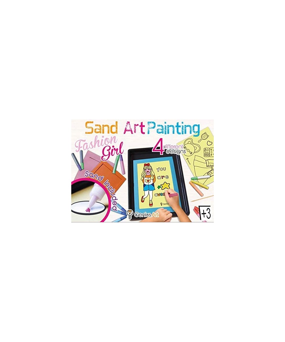 Sand Art Painting Kits for Kids - Fashion Girl - Arts and Crafts for Girls - Crafts for Kids Ages 4-8 - Girls Toys - Girl Cra...