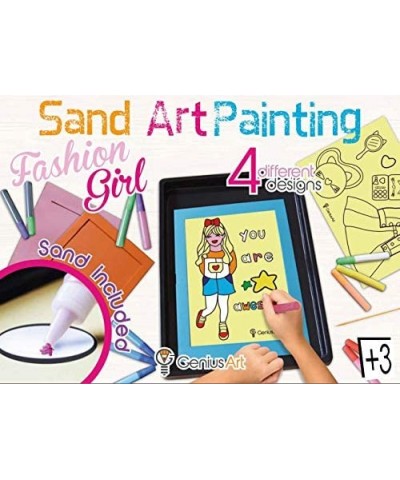 Sand Art Painting Kits for Kids - Fashion Girl - Arts and Crafts for Girls - Crafts for Kids Ages 4-8 - Girls Toys - Girl Cra...