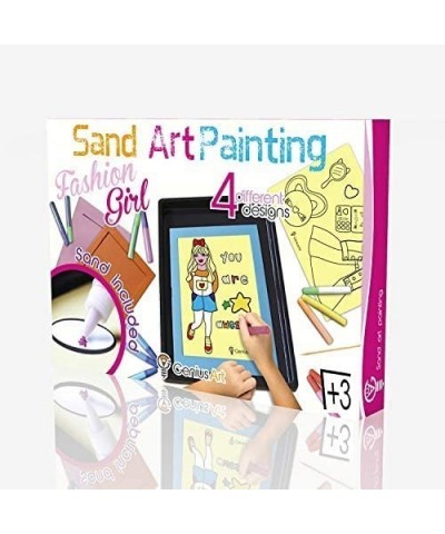 Sand Art Painting Kits for Kids - Fashion Girl - Arts and Crafts for Girls - Crafts for Kids Ages 4-8 - Girls Toys - Girl Cra...