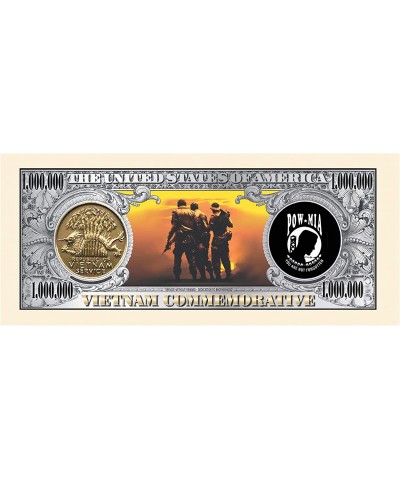 POW/MIA Vietnam Memorial Million Dollar Bill - Comes in Currency Protector $15.40 Gags & Practical Joke Toys