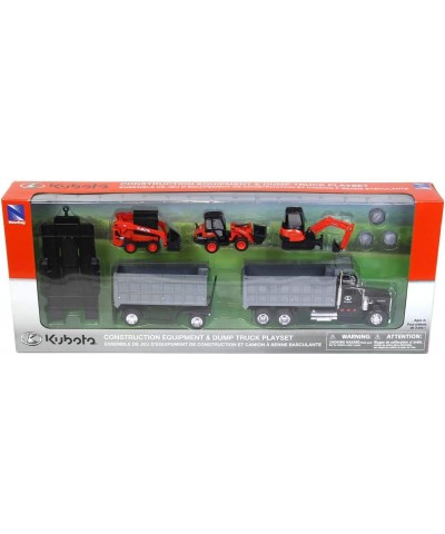 Kubota Construction Vehicle with 1:43 Kenwood Dump Truck Set $79.85 Kids' Play Trucks