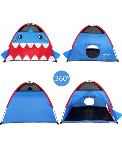 Kids Play Tent Toddler Tent Indoor/Outdoor Children Playhouse for Boys and Girls Navy Shark $57.52 Kids' Play Tents & Tunnels