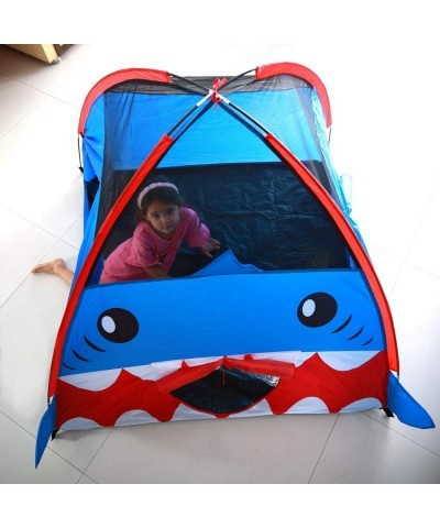 Kids Play Tent Toddler Tent Indoor/Outdoor Children Playhouse for Boys and Girls Navy Shark $57.52 Kids' Play Tents & Tunnels