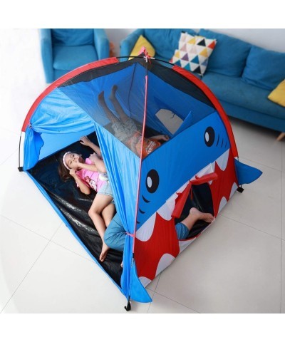 Kids Play Tent Toddler Tent Indoor/Outdoor Children Playhouse for Boys and Girls Navy Shark $57.52 Kids' Play Tents & Tunnels