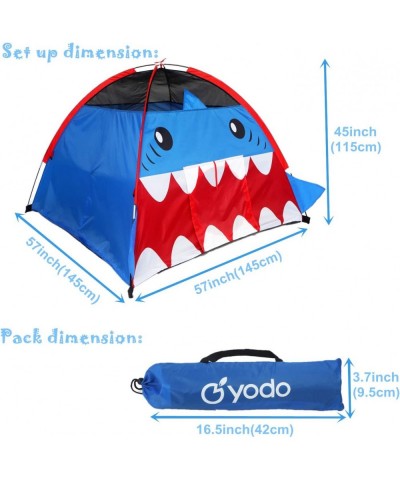 Kids Play Tent Toddler Tent Indoor/Outdoor Children Playhouse for Boys and Girls Navy Shark $57.52 Kids' Play Tents & Tunnels