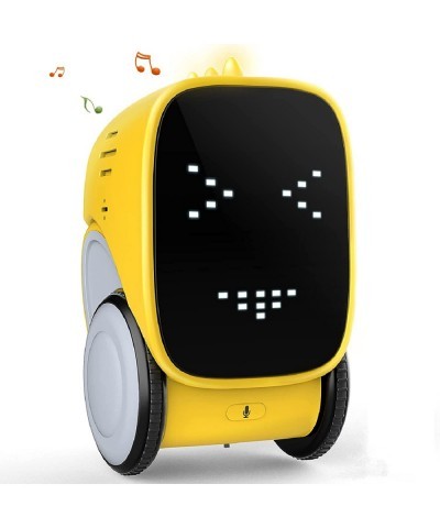 Kids Robot Toy Smart Talking Robots Intelligent Partner and Teacher with Voice Controlled and Touch Sensor Singing Dancing Re...