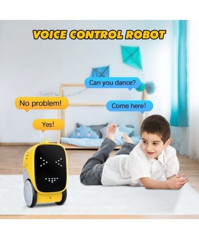 Kids Robot Toy Smart Talking Robots Intelligent Partner and Teacher with Voice Controlled and Touch Sensor Singing Dancing Re...