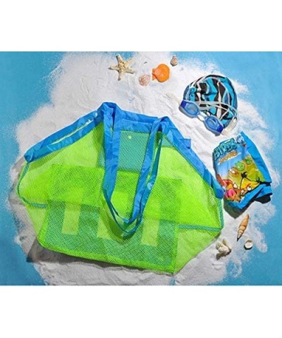 Beach Toy Bag Mesh Sea Shell Bags for The Beach Mesh Beach Bag Kids Mesh Shell Bags Sand Toys for Kids Beach Toys Organizer S...