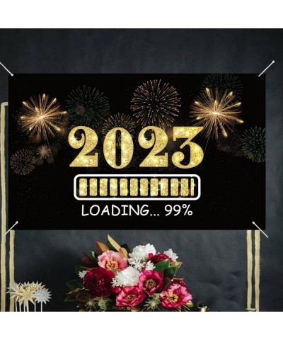 New Years Eve Party Supplies 2023 - New Years Eve Party Decorations Pack Including 4 Balloons Boxes 20 Balloons 2 Foil Fringe...