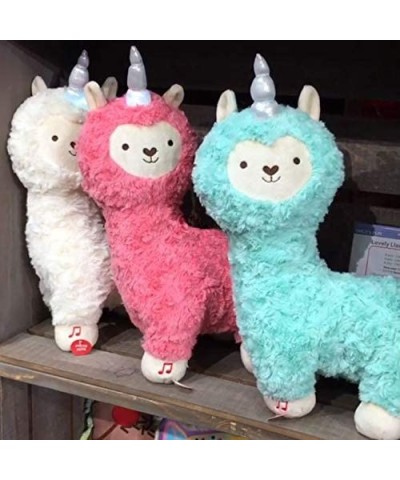 Lovely Llamacorn (Coral) - Magical Unicorn Llama Stuffed Animal Plush Toy with Light Up Horn Plays Enchanted Sparkly Sounds 1...