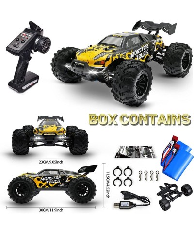 Fast RC Cars 1:16 Scale 40 Km/h RC Monster Truck 4WD 2.4Ghz Off Road High Speed RC Truck Racing Car Waterproof All Terrain RC...