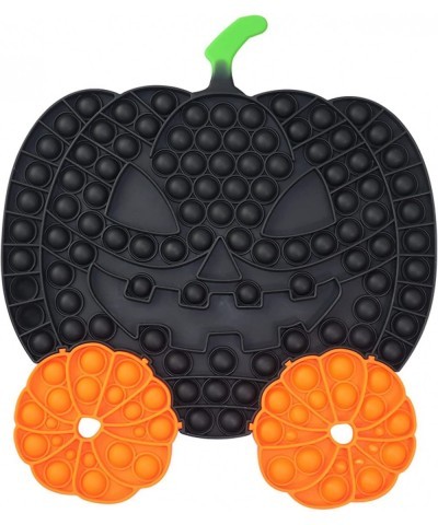 Pumpkin Cart Pop Fidgets Popper it Flexible Puzzle Toy Push Popping Bubble Sensory Squeezing Toy for Halloween Fidget Gift Ki...