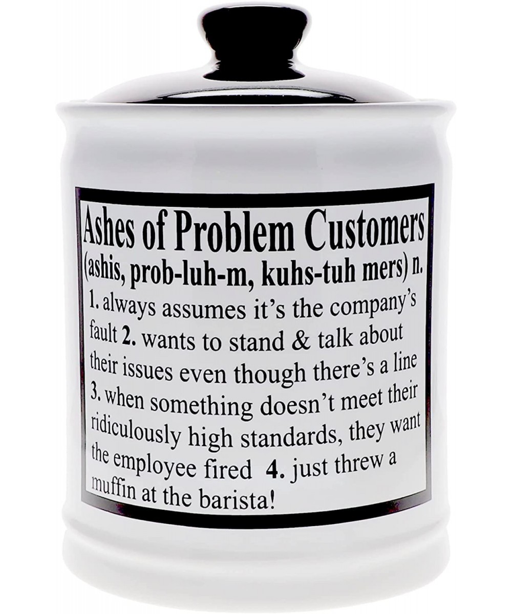 Ashes of Problem Customers Piggy Bank Office Candy Jar Boss Gifts $48.80 Kids' Money Banks