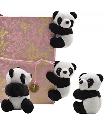 Finger Panda Plush Panda Clips Curtain Holder Stand Note Clip Photo Holder Stand Chinese Style Souvenir Cute Panda Plush Toy ...