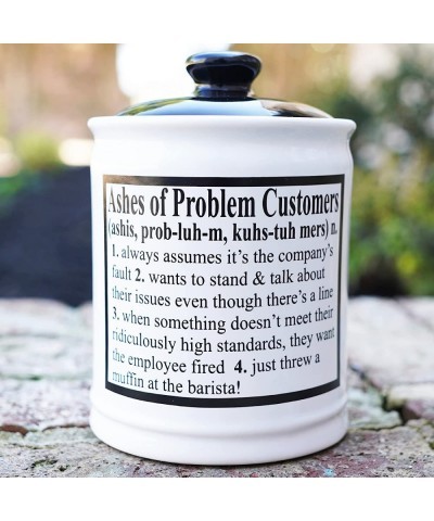 Ashes of Problem Customers Piggy Bank Office Candy Jar Boss Gifts $48.80 Kids' Money Banks