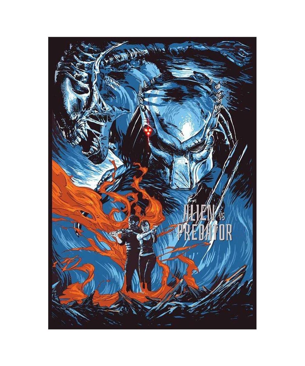 Alien VS Predator Puzzle 1000 Piece Jigsaw Puzzle for Adults - Movie Poster Puzzle Game - Educational Intellectual Decompress...