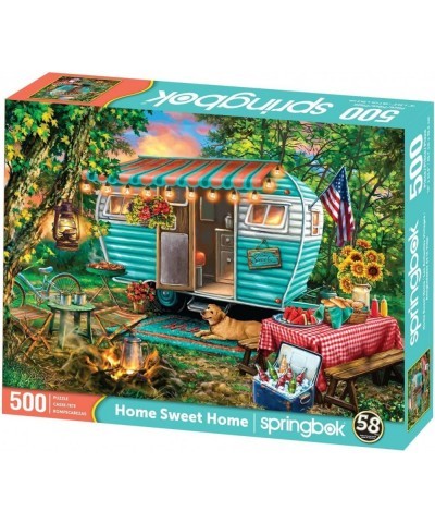 Springbok's 500 Piece Jigsaw Puzzle Home Sweet Home - Made in USA $28.18 Jigsaw Puzzles